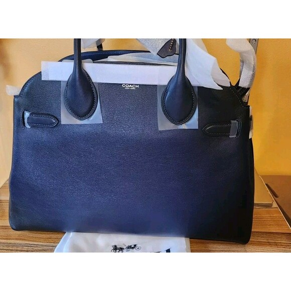 Coach Empire Carryall 40 Dark Navy Blue NWT - Picture 2 of 11